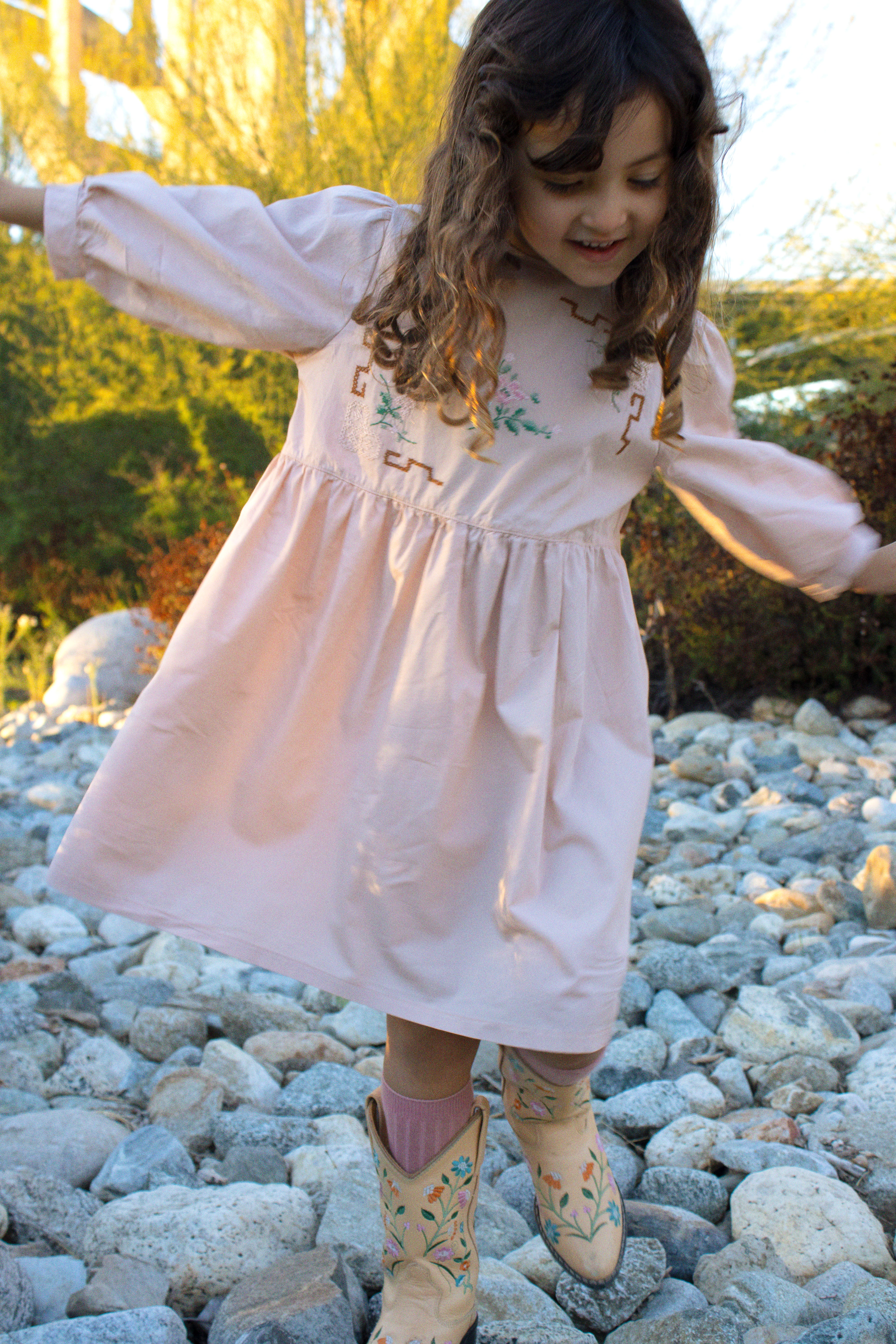 Azul Dress | Rose