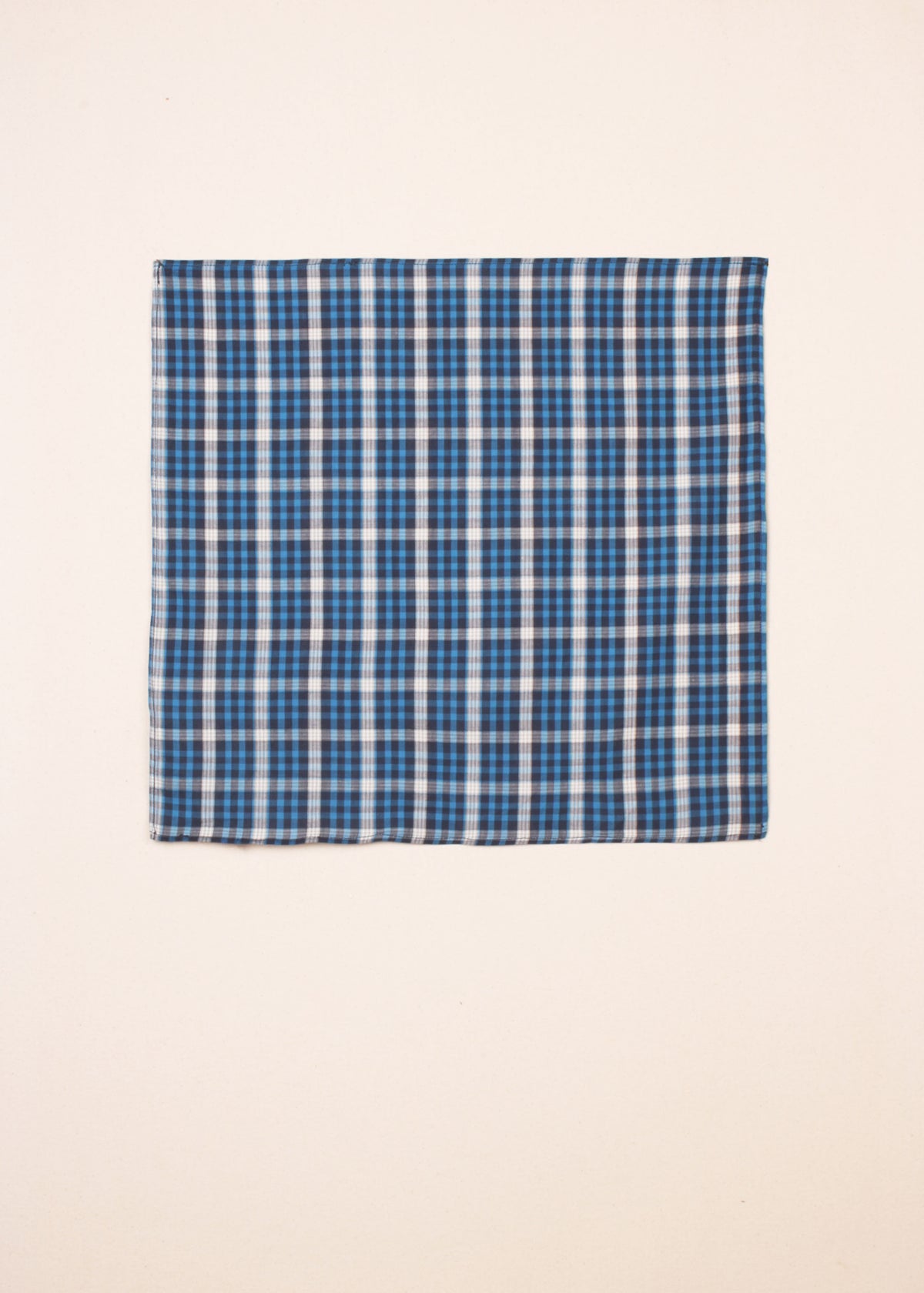 BANDANA | INDIGO PLAID