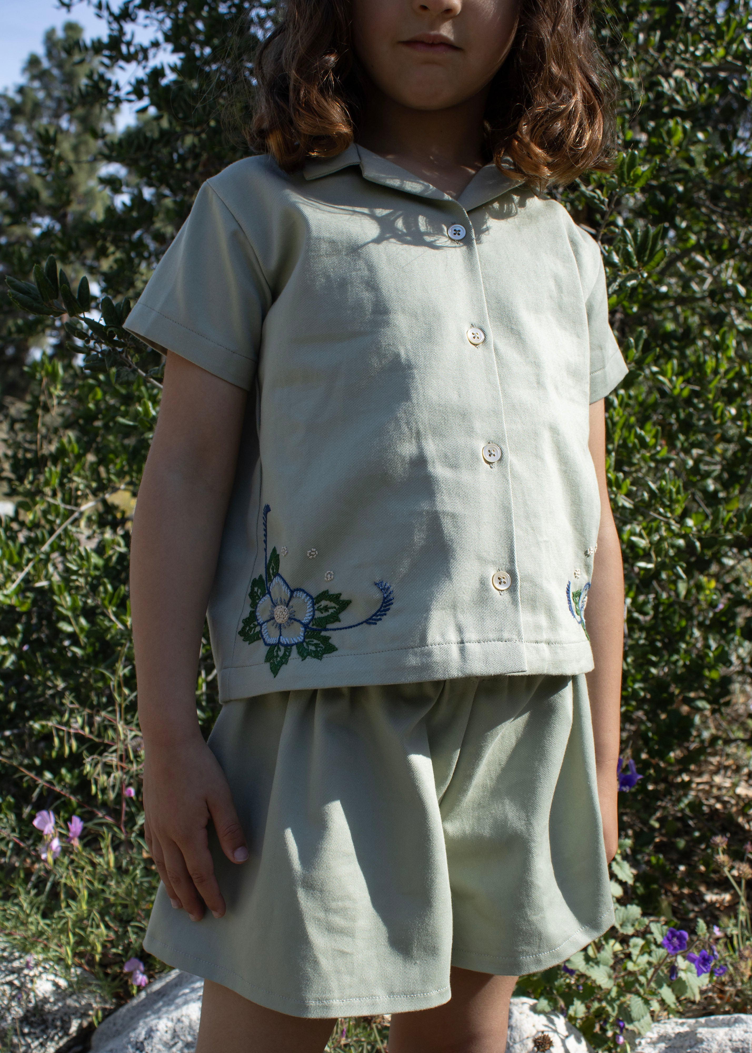 CAMP SHIRT | SAGE