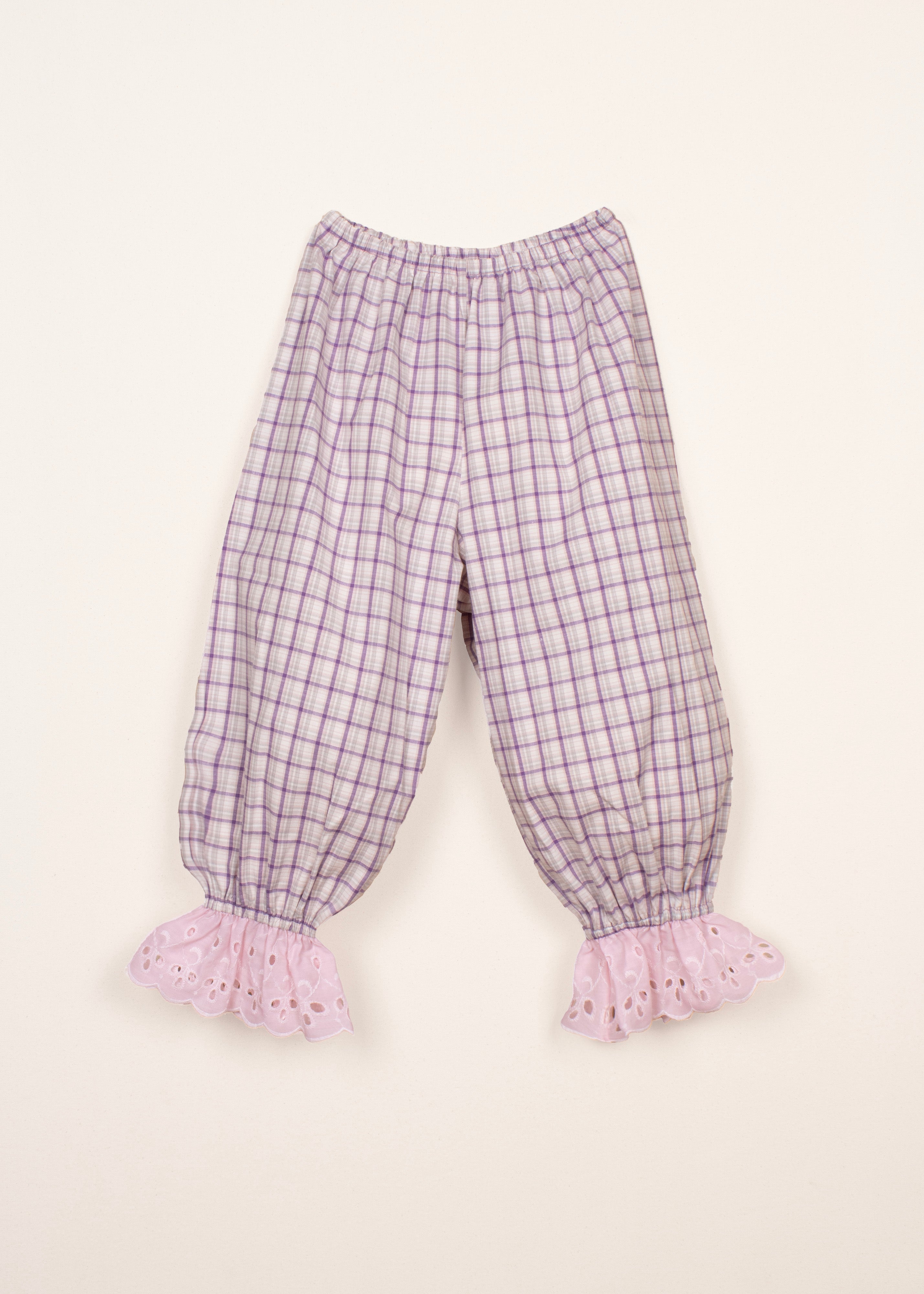 NICO PANT | GRAPE PLAID