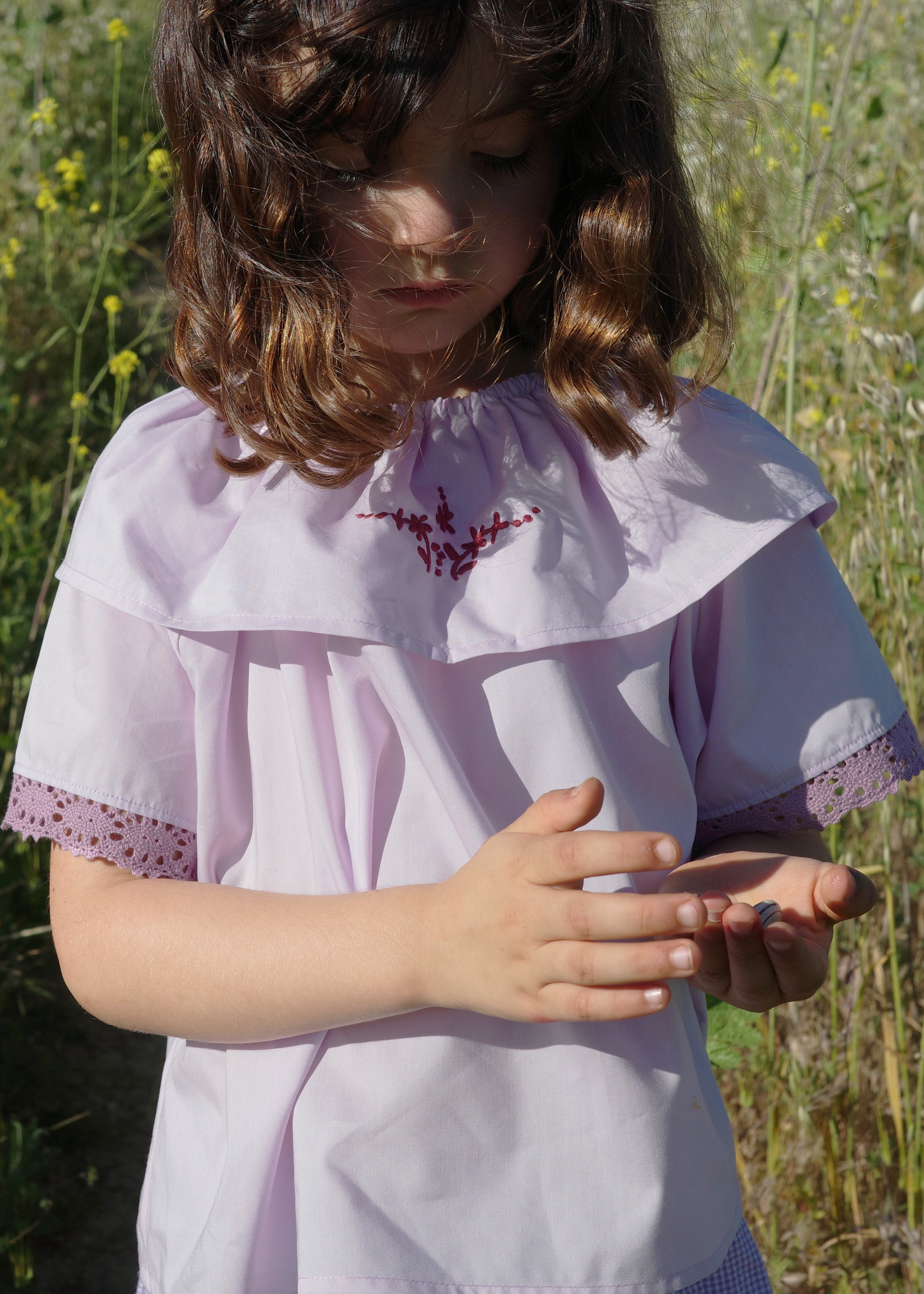 STELLA BLOUSE | LILAC