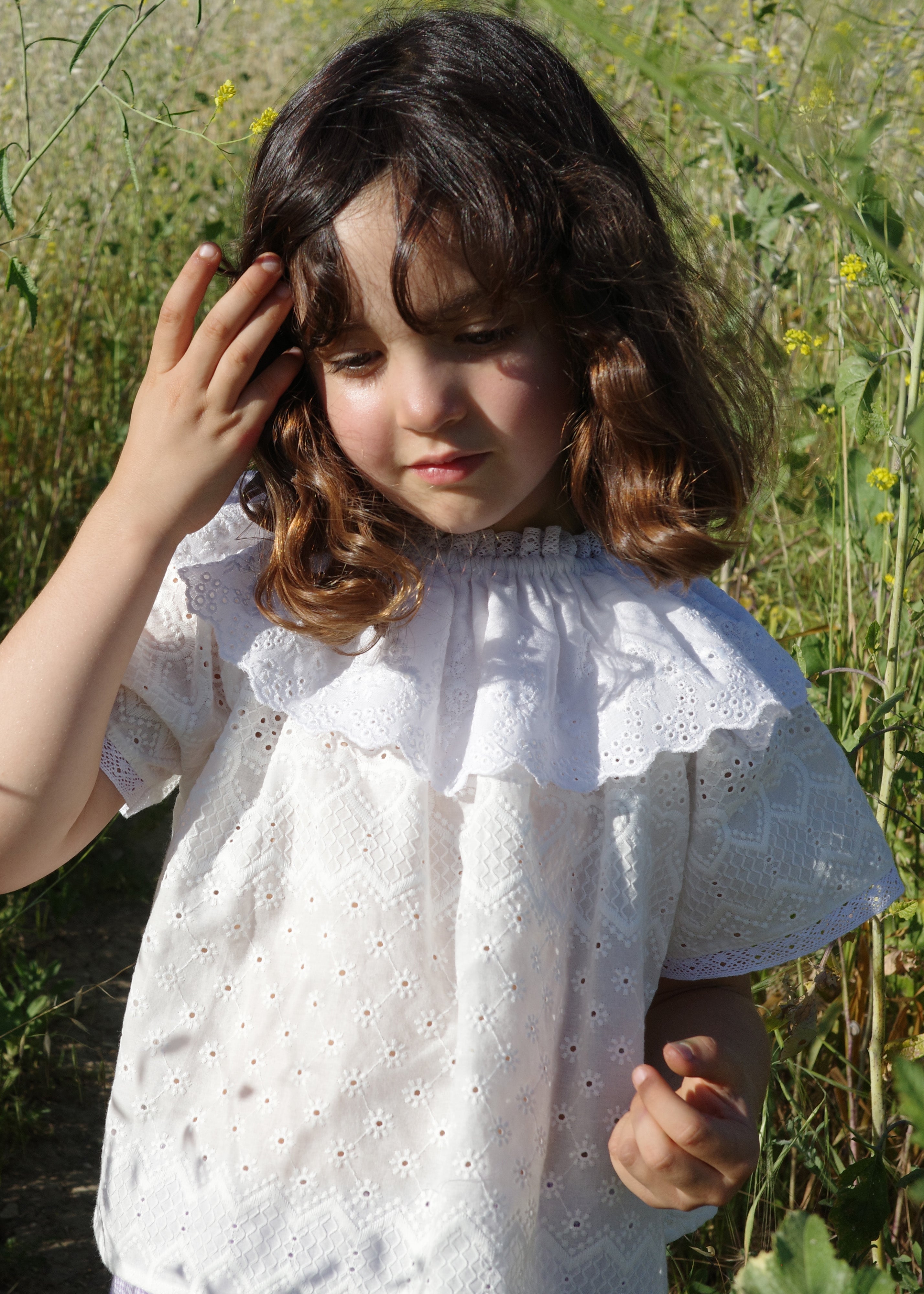 STELLA BLOUSE | HEART EMBROIDERY