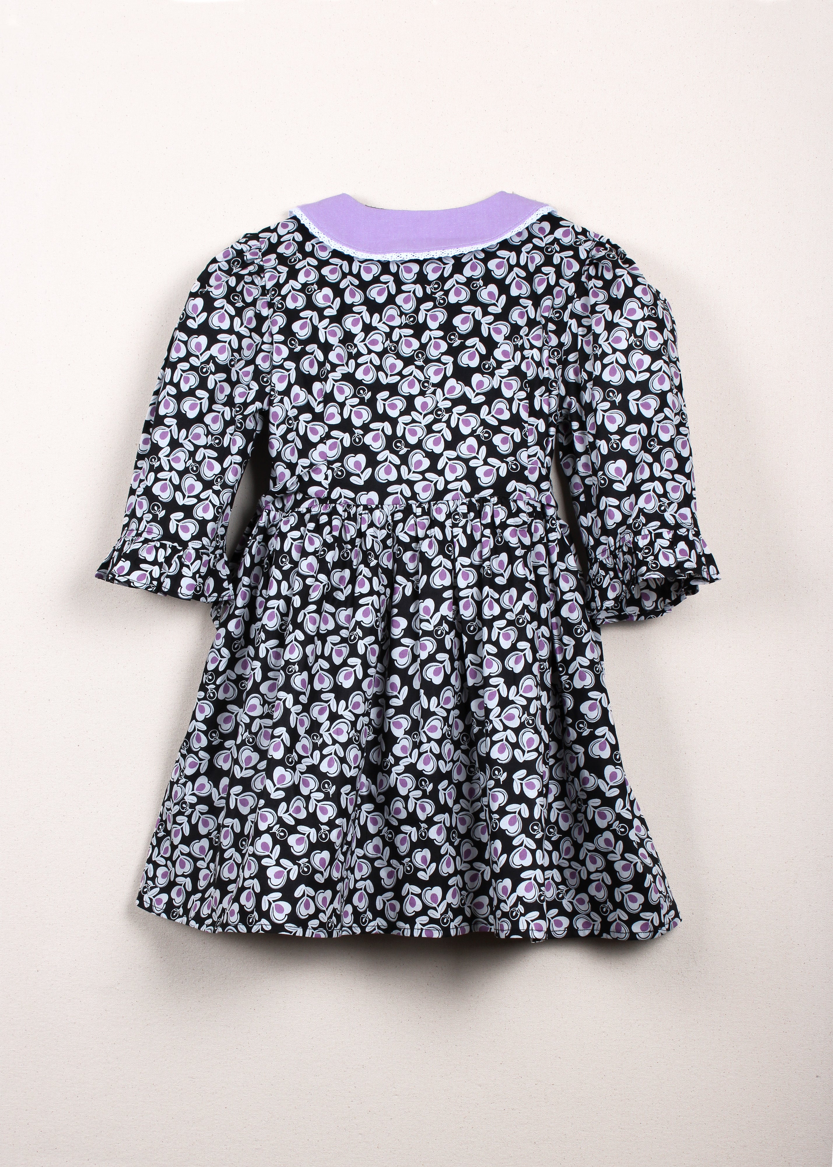 Gwen Dress | Noir Floral