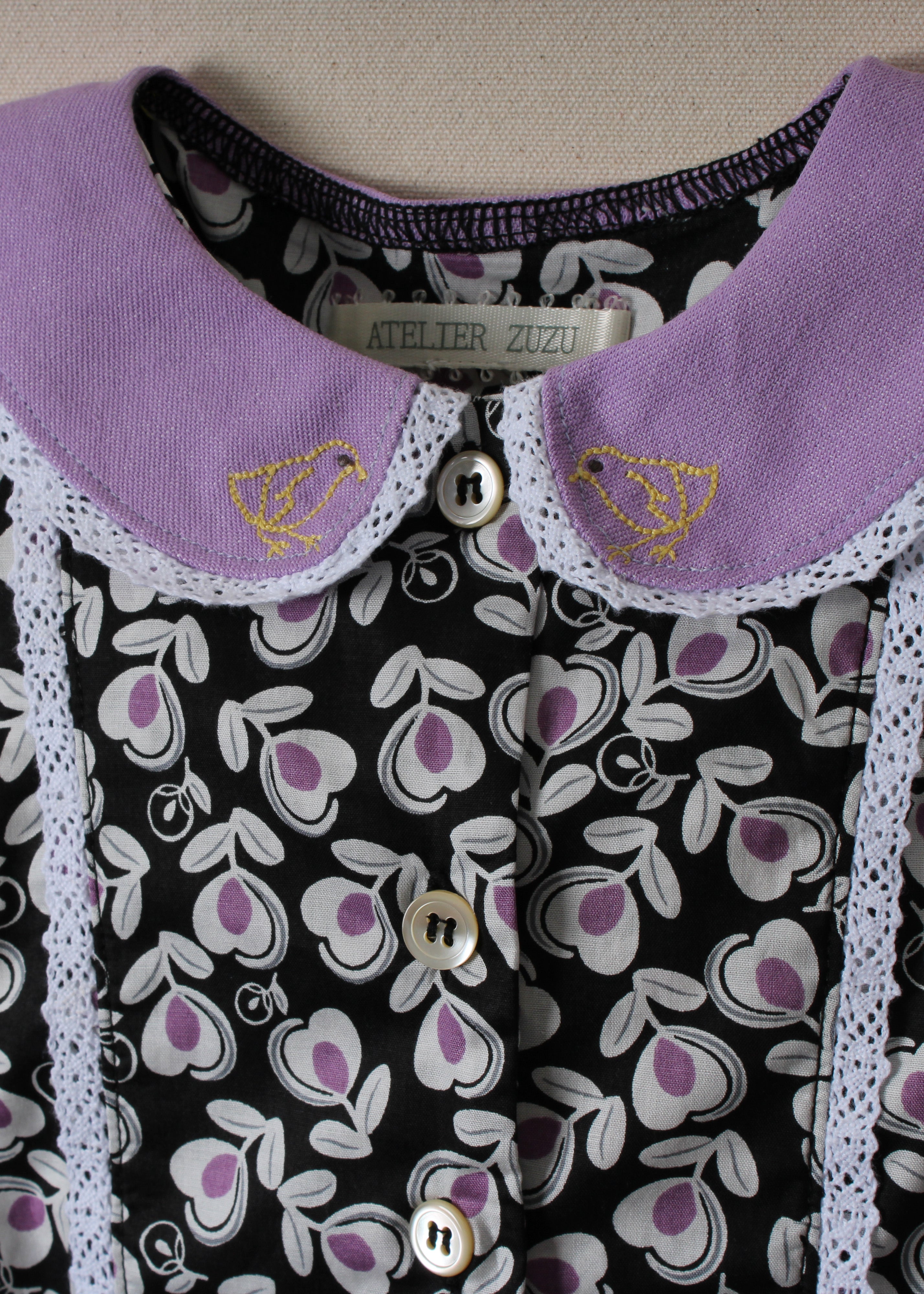 Gwen Dress | Noir Floral