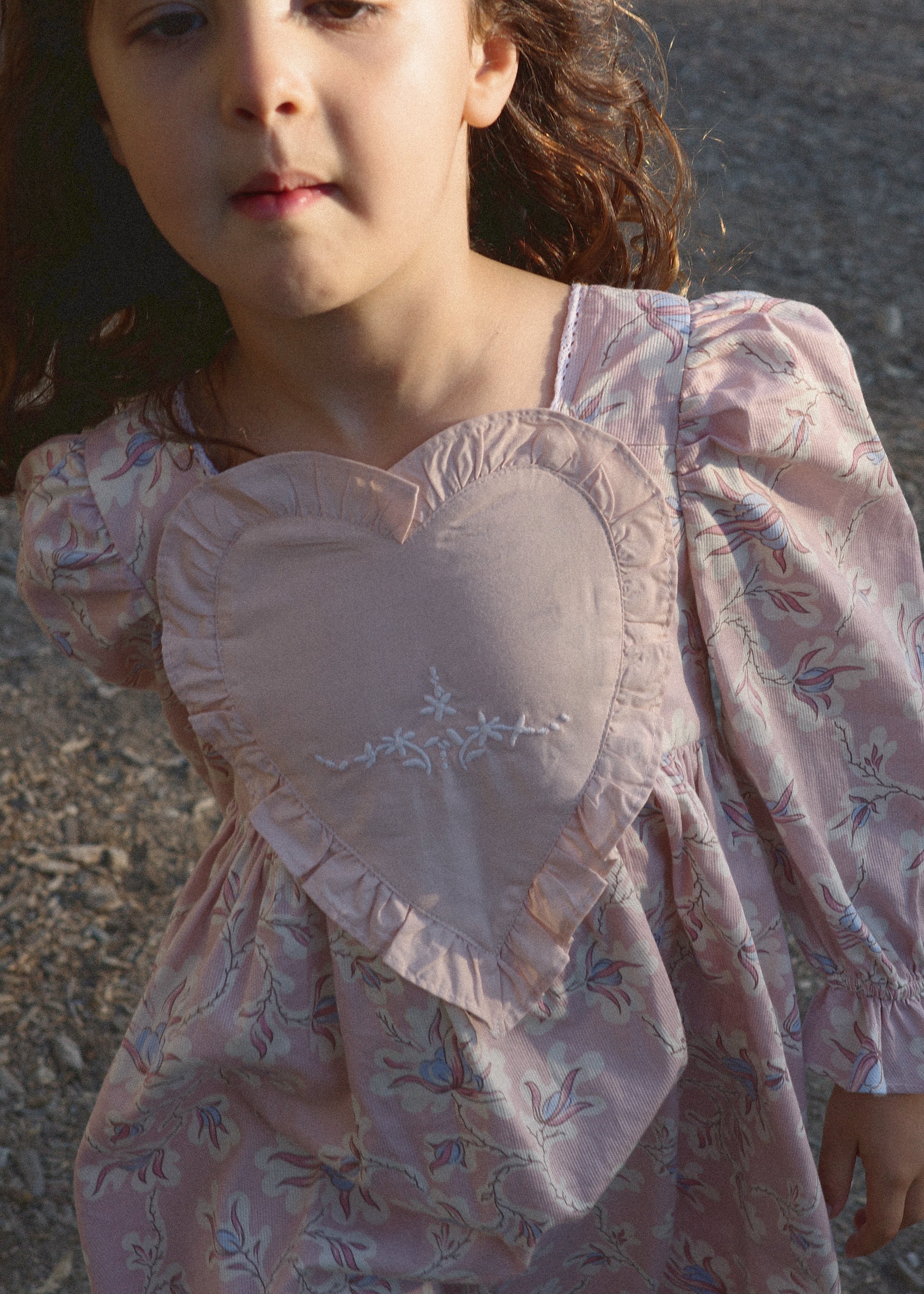 Cora Dress | Rose Trellis