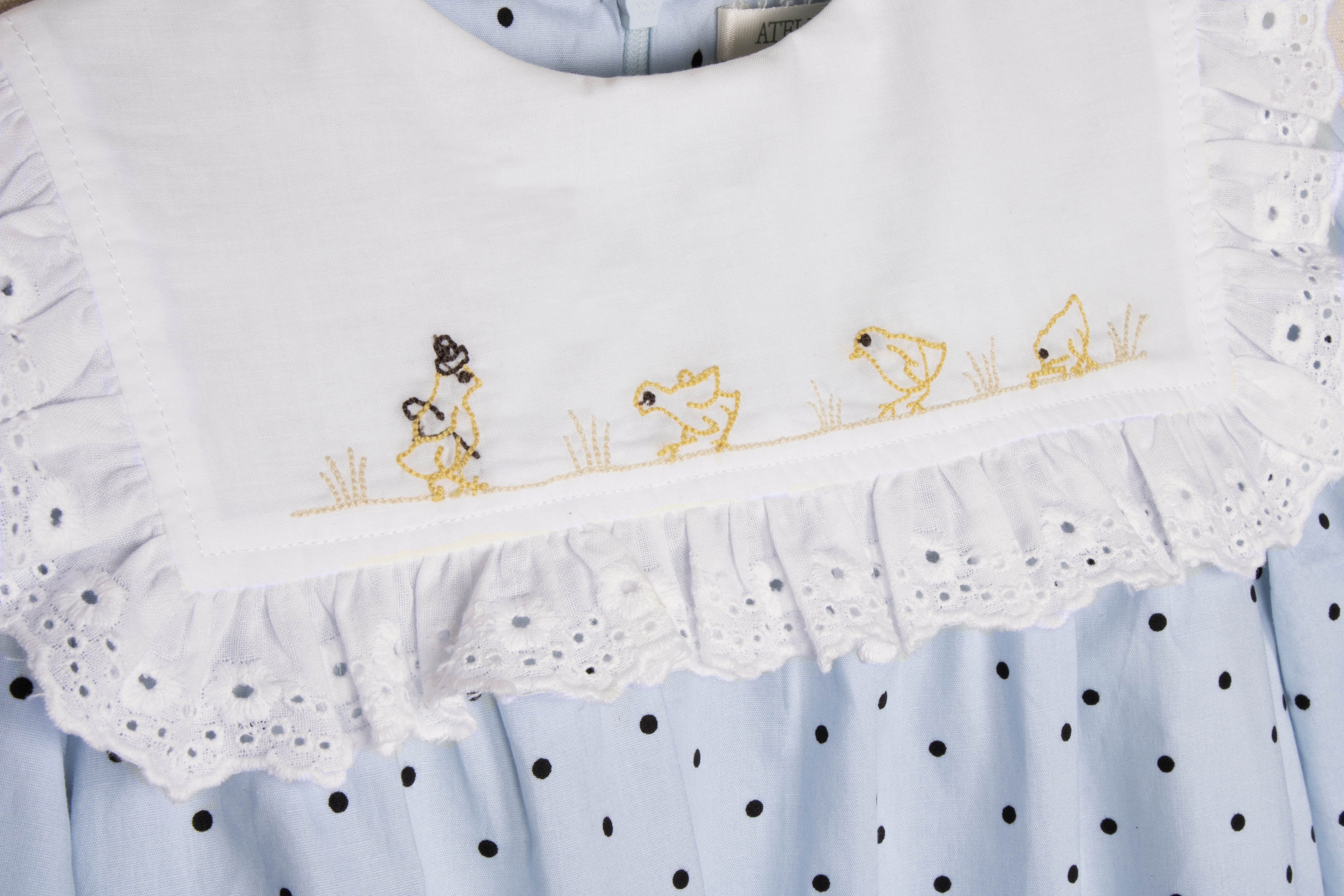 Esme Dress | Vintage Sky Dot