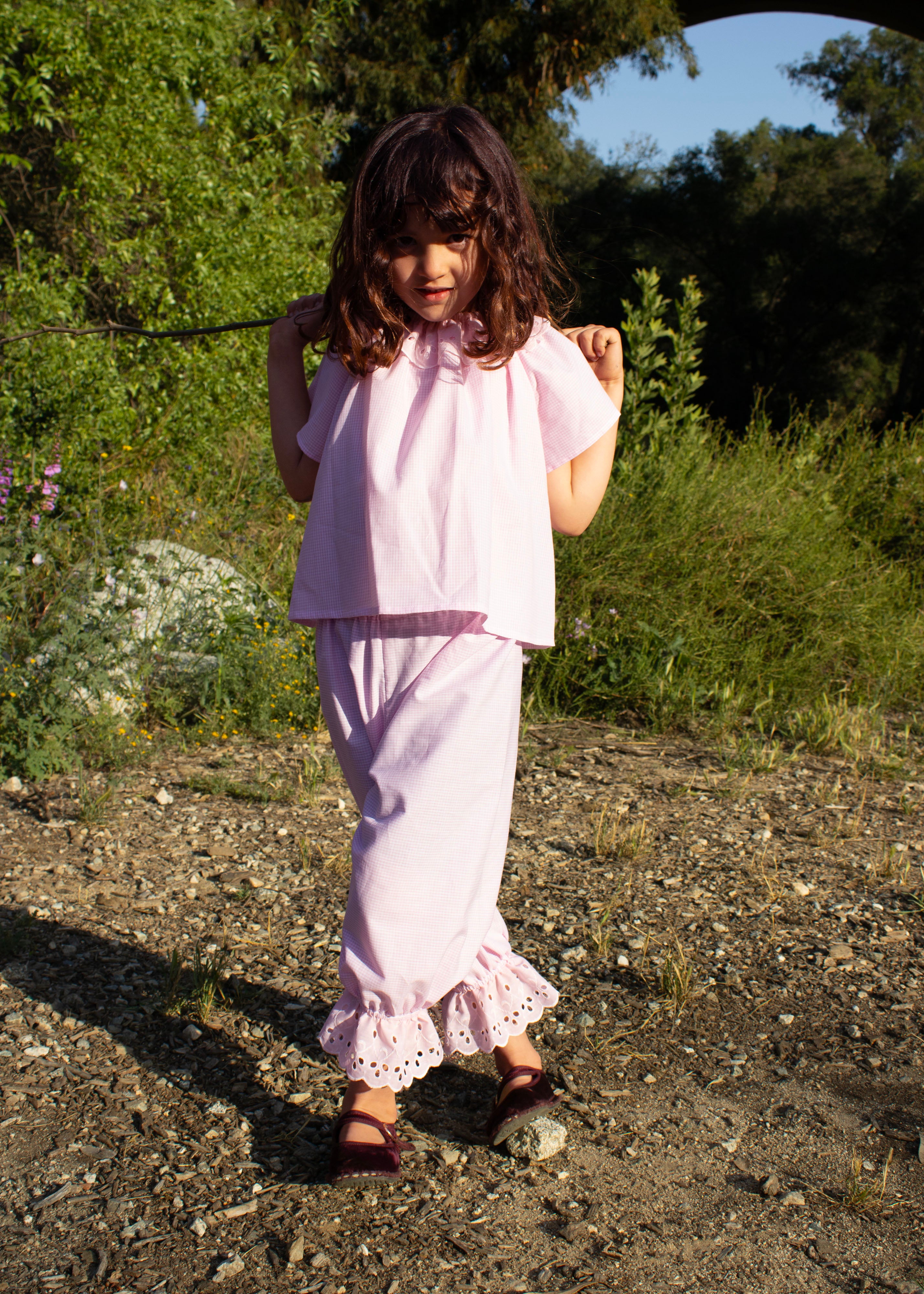 STELLA BLOUSE | BUBBLEGUM