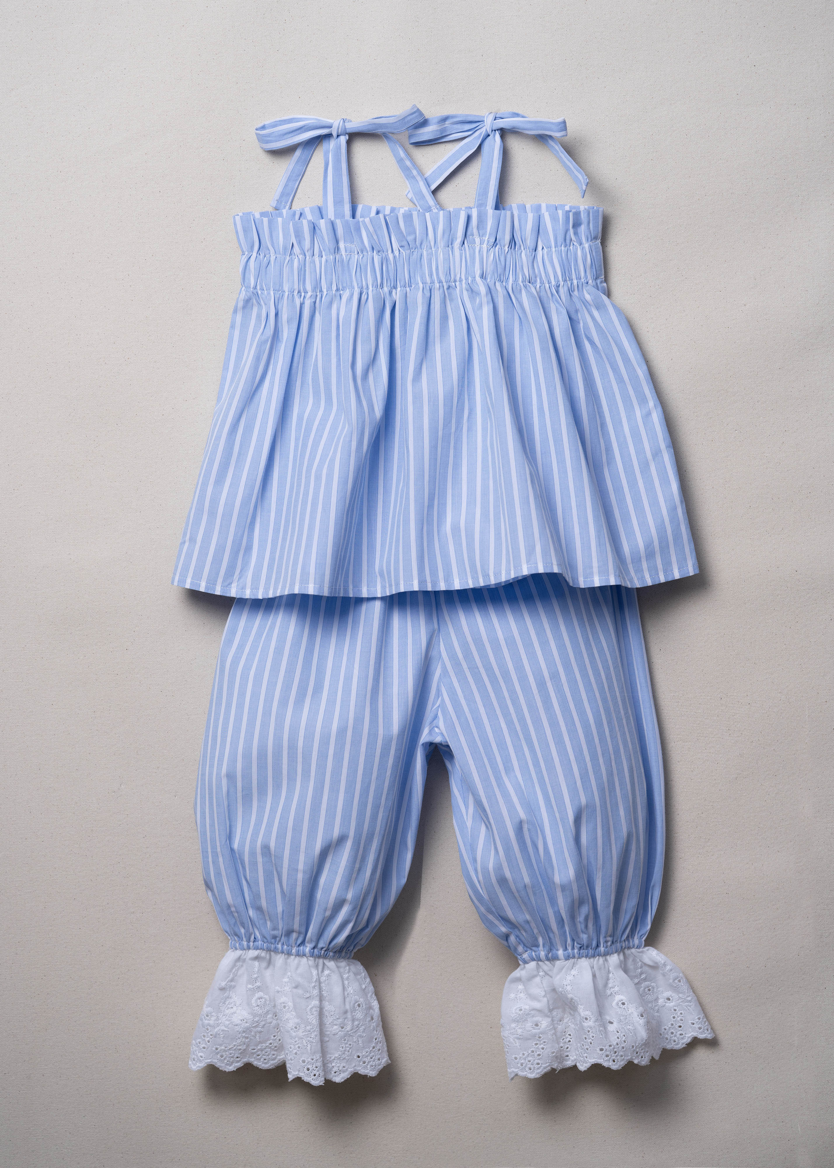 Maria Blouse Oxford Stripe