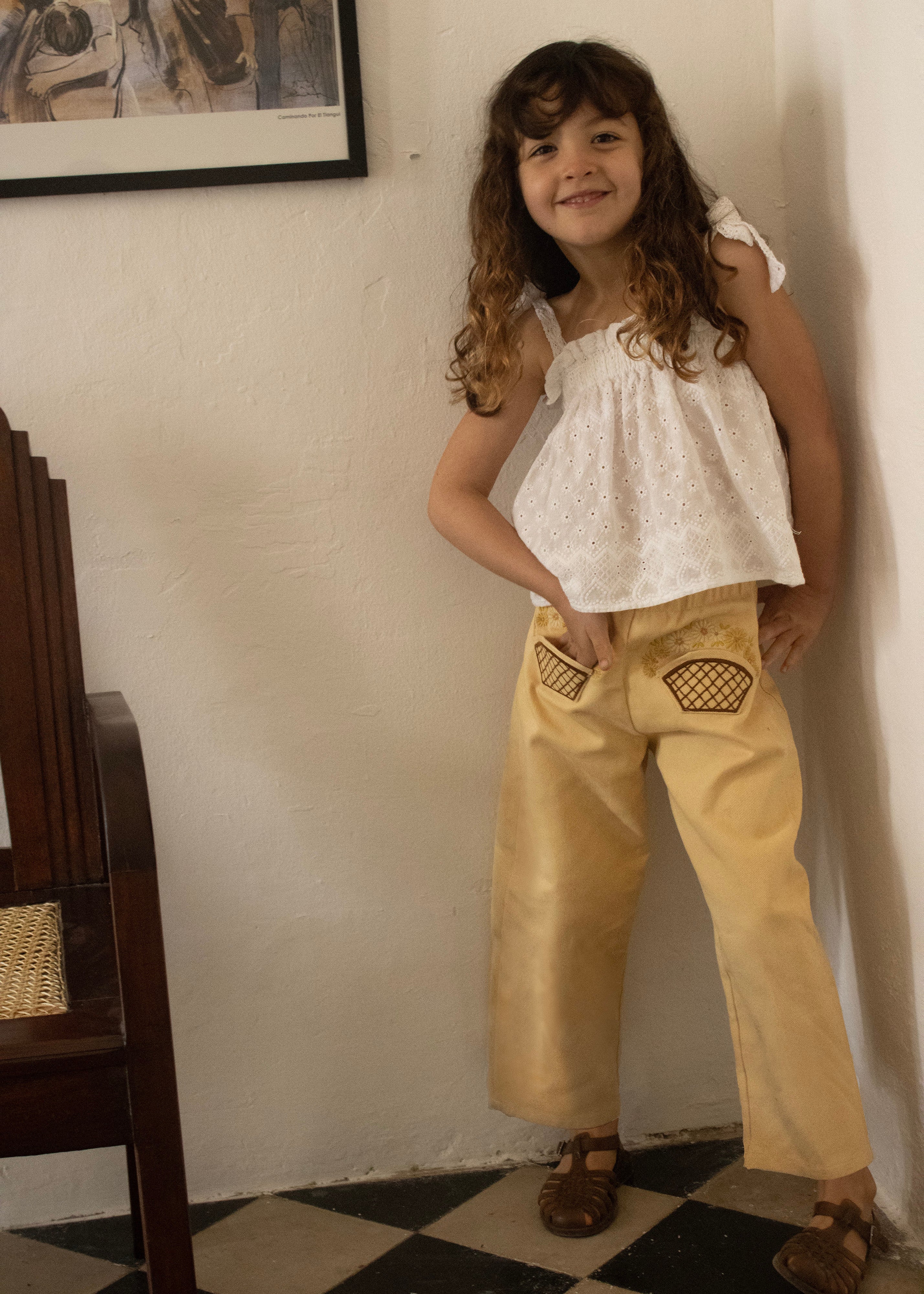 PAZ TROUSER | SUNSHINE