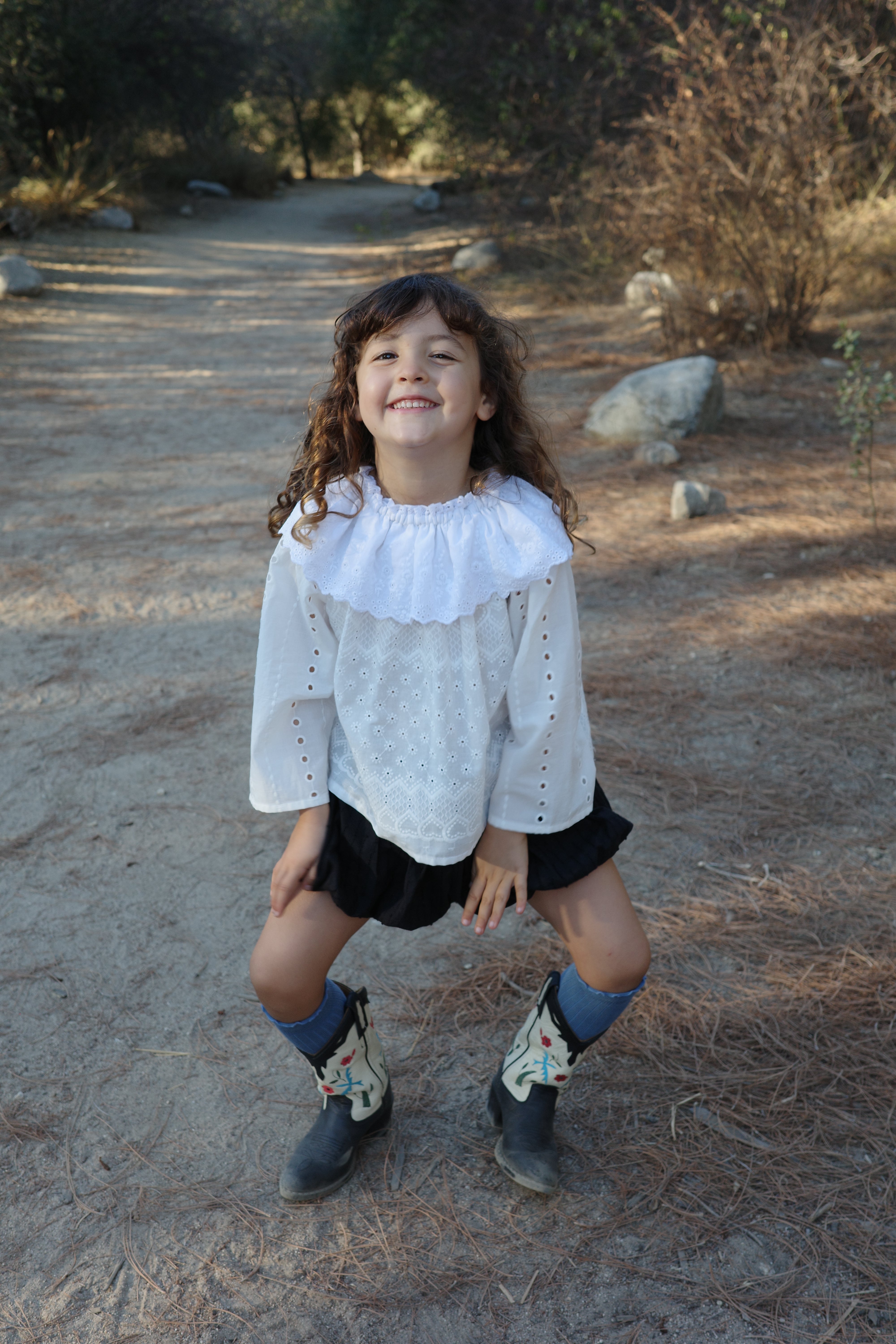 Agnes Blouse | Heart Embroidery