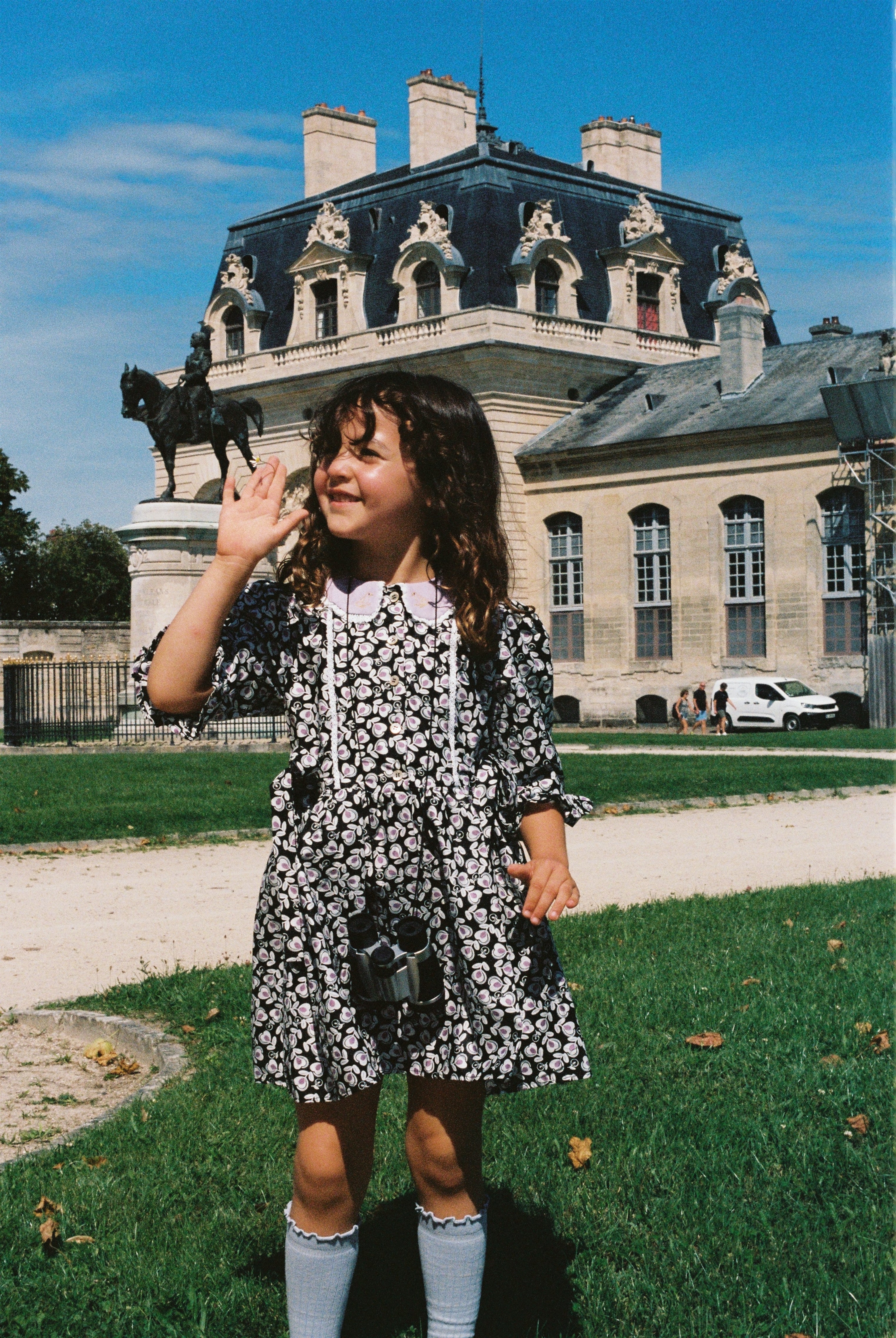 Gwen Dress | Noir Floral