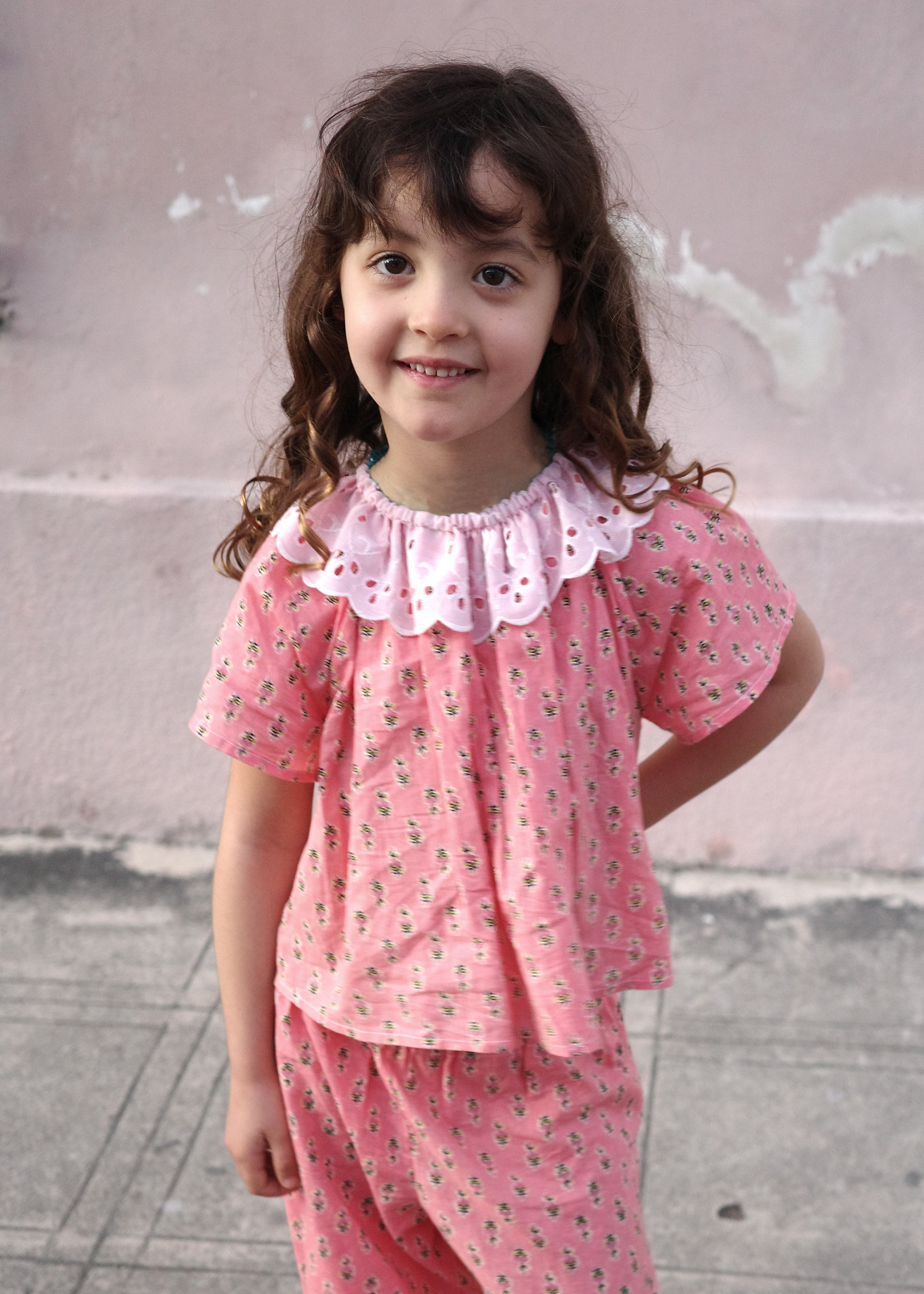 STELLA BLOUSE | JAIPUR PINK