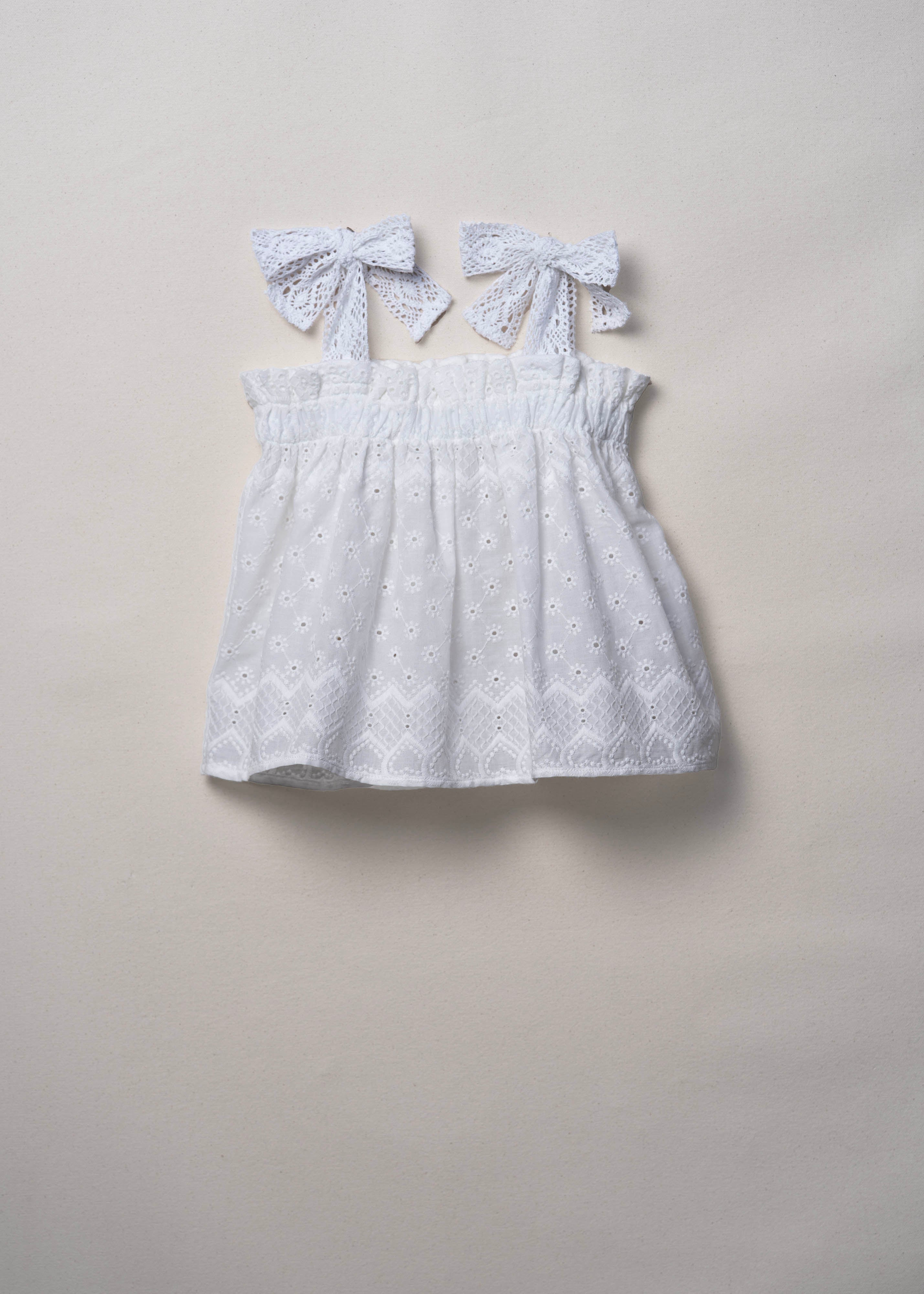 Maria Blouse Heart Embroidery