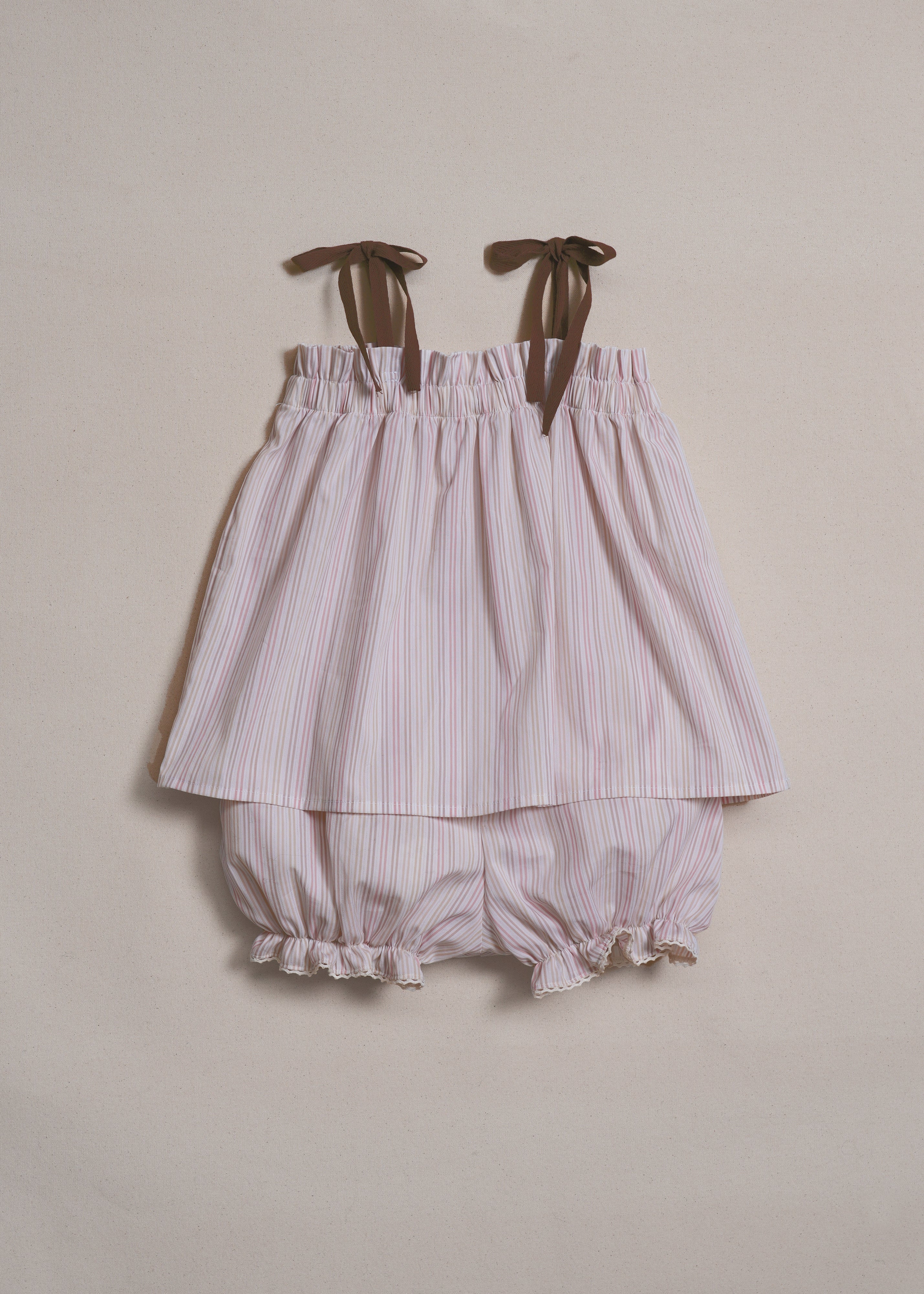 Maria Blouse Lilac Stripe