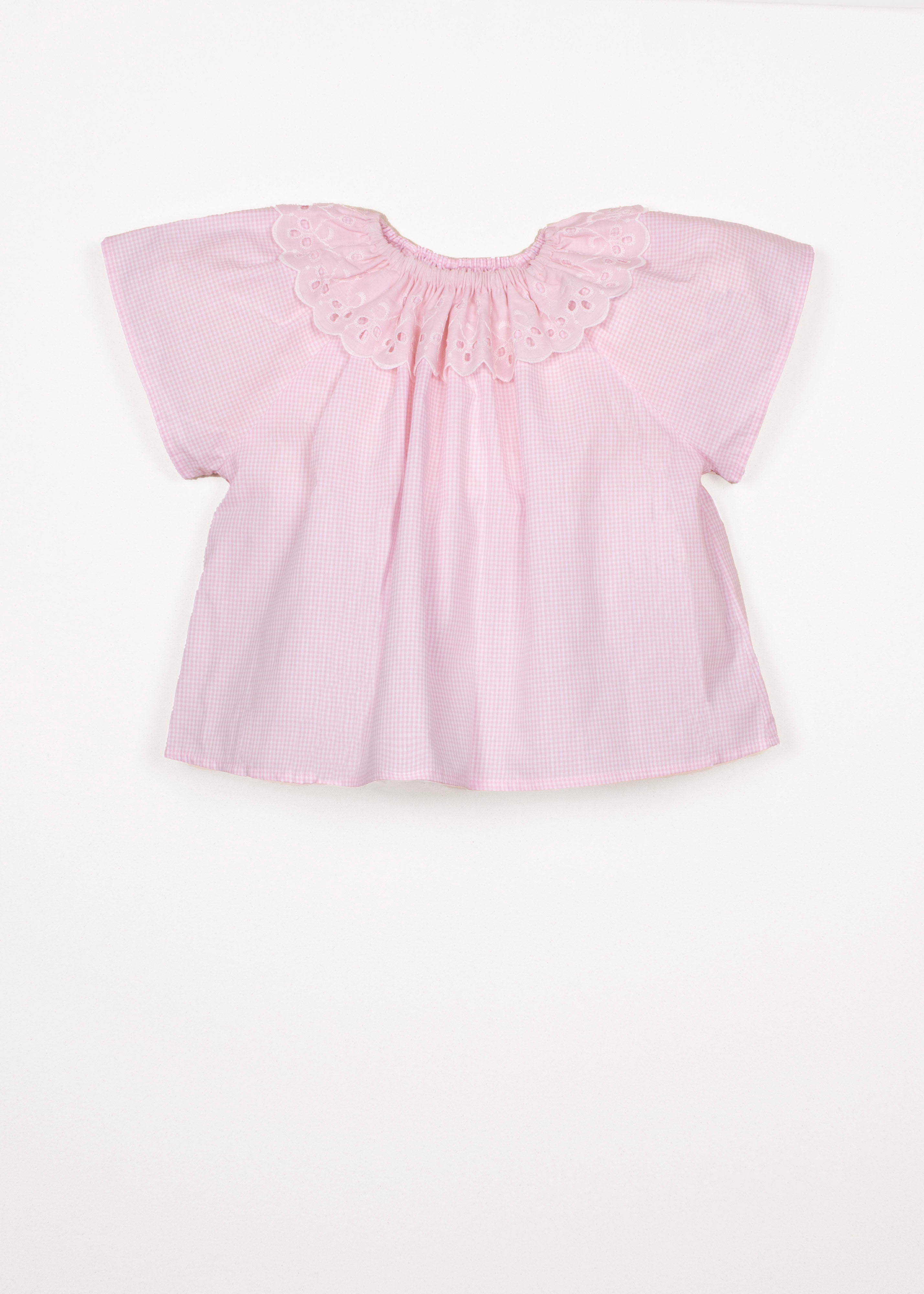 STELLA BLOUSE | BUBBLEGUM